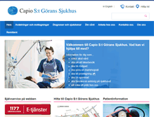 Tablet Screenshot of capiostgoran.se
